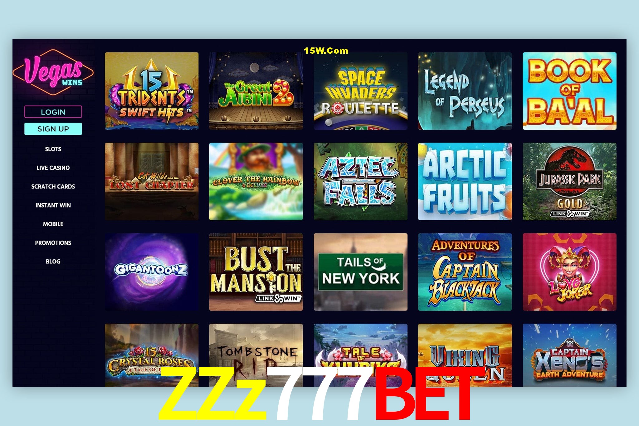 Experiência VIP ZZz777Bet